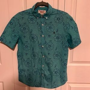 Penguin short sleeve button down, Men’s size small